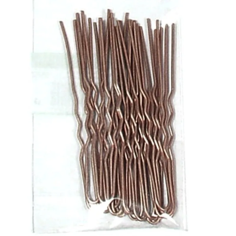 DUKO-EXIM DUKO Pomôcky Kadernícke vlásenky 6,5 cm - hnedé 20ks