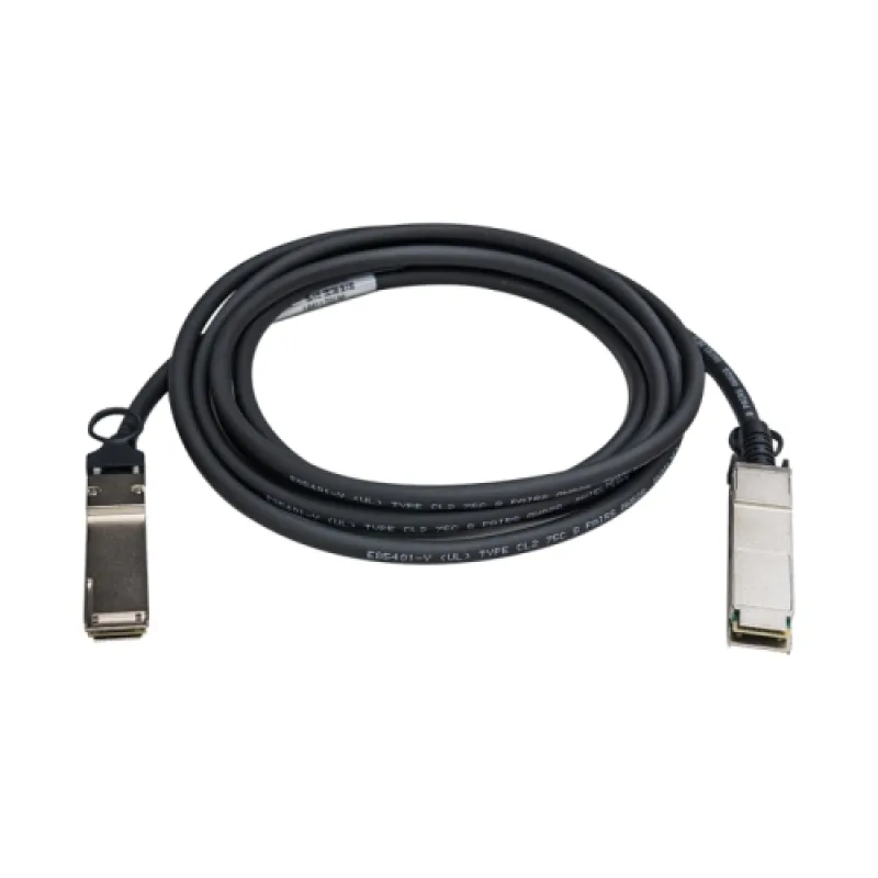QNAP CAB-NIC40G30M-QSFP - QSFP+ 40GbE twinaxiální kabel s délkou 3 metry CAB-NIC40G30M-QSFP