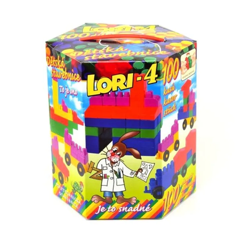 Stavebnice Lori 4, 100 dílků