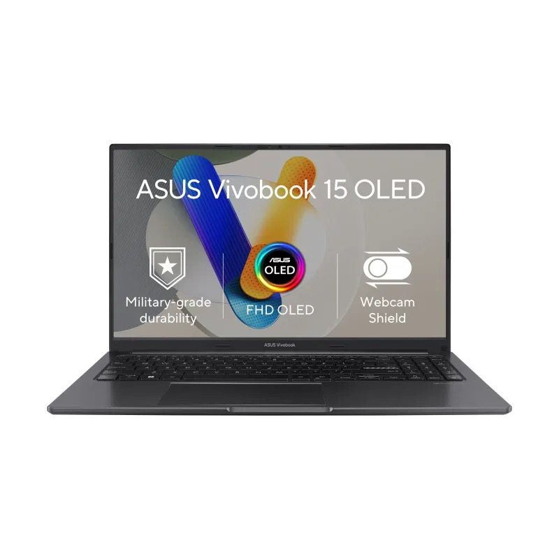 ASUS Vivobook 15 OLED/M1505YA/R7-7730U/15,6"/FHD/16GB/1TB/RX Vega 8/W11H/Black/2R M1505YA-OLED245W