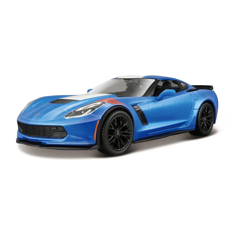 Maisto - 2017 Corvette Grand Sport, metalická modrá, 1:24