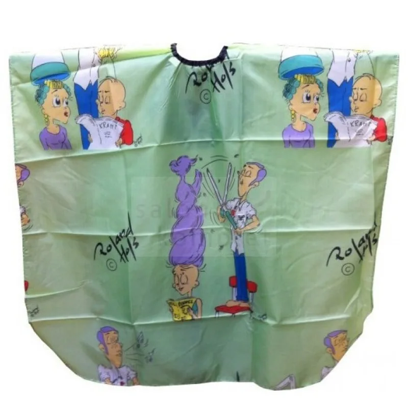 SALON KOMPLET Pláštenka strihací detská Kaderník - zelená