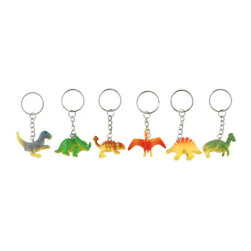 Teddies Prívesok na kľúče/Kľúčenka dinosaurus plast 7cm mix druhov