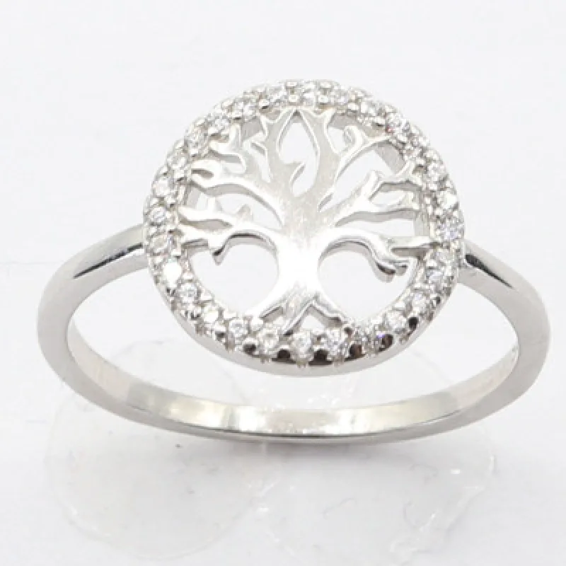 Strieborný prsteň s kameňom KA R3353, 50