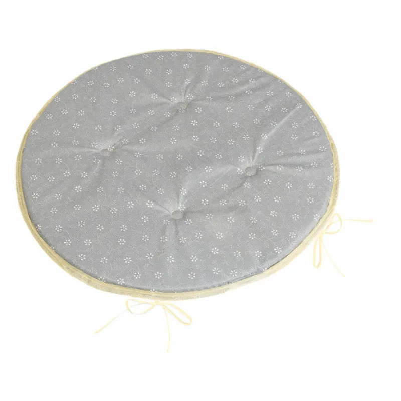 Bellatex Sedák Adéla kulatý hladký, Pnoucí kvítek - průměr 40cm