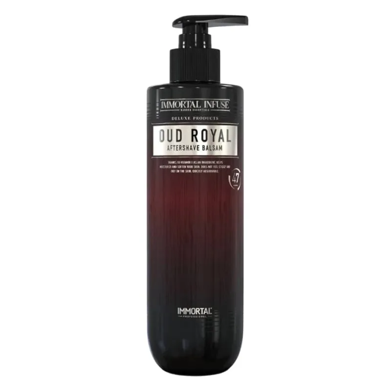 Balzam po holení IMMORTAL Infuse Oud Royal Aftershave balzam 350 ml