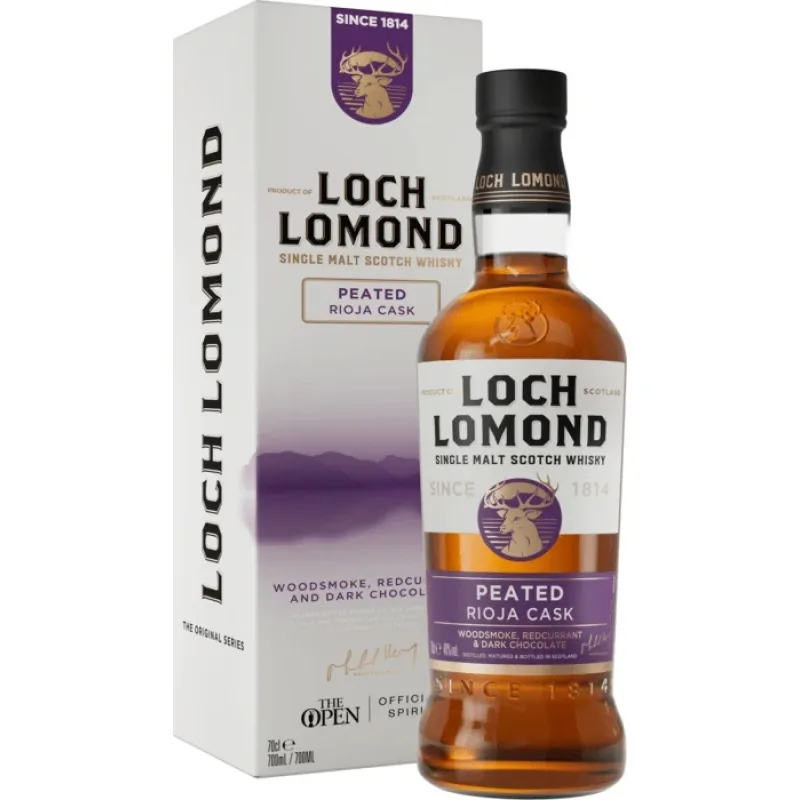 Loch Lomond Peated Rioja Cask 40% 0,7l