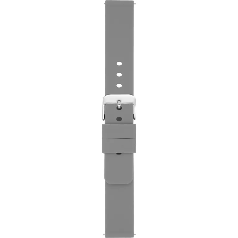 Silikónový remienok na hodinky 24 mm šedý A-NIS AS0417.07-24