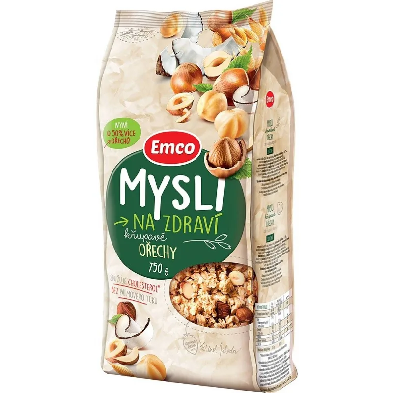 Emco Mysli na Zdraví Chrumkavé orechy 750 g