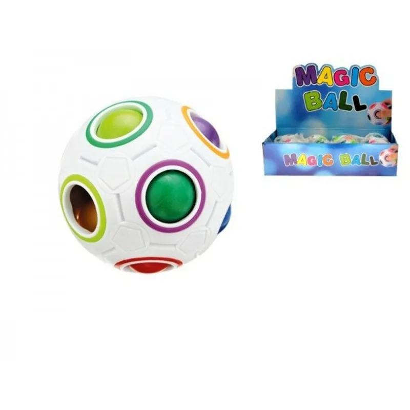 Plastový hlavolam míček 7 cm