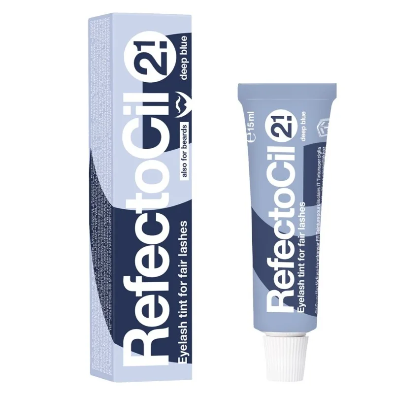 REFECTOCIL č.2,1 DEEP BLUE - Profesionálna farba na mihalnice, obočie a fúzy 15ml - Modrá