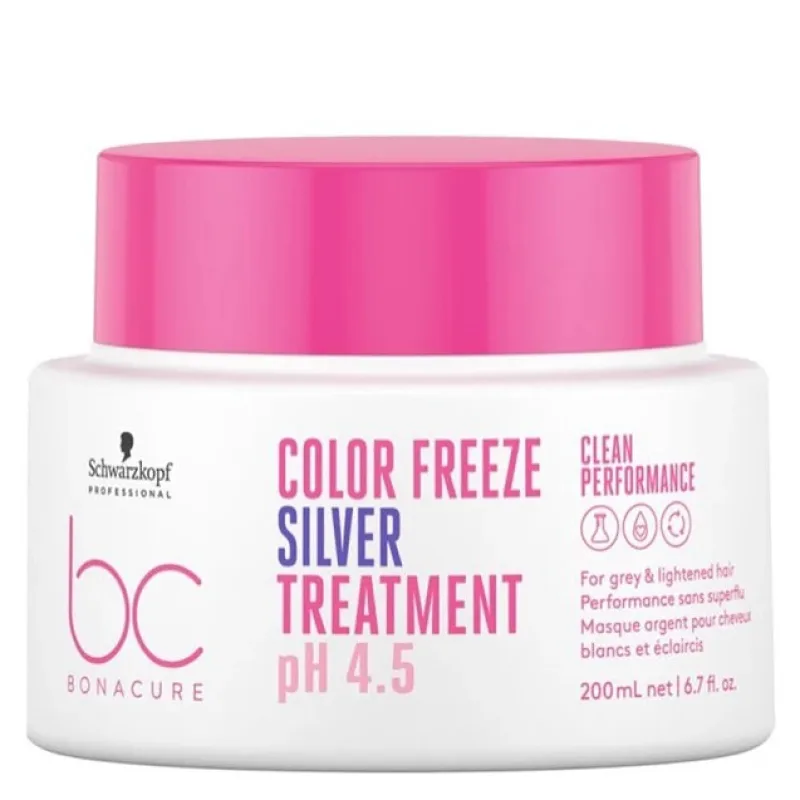 SCHWARZKOPF BC Color Freeze Silver Treatment 200ml - kôra pre studenú blond