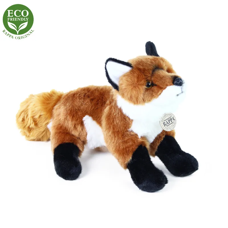 Rappa Plyšová líška stojaca 30 cm ECO-FRIENDLY