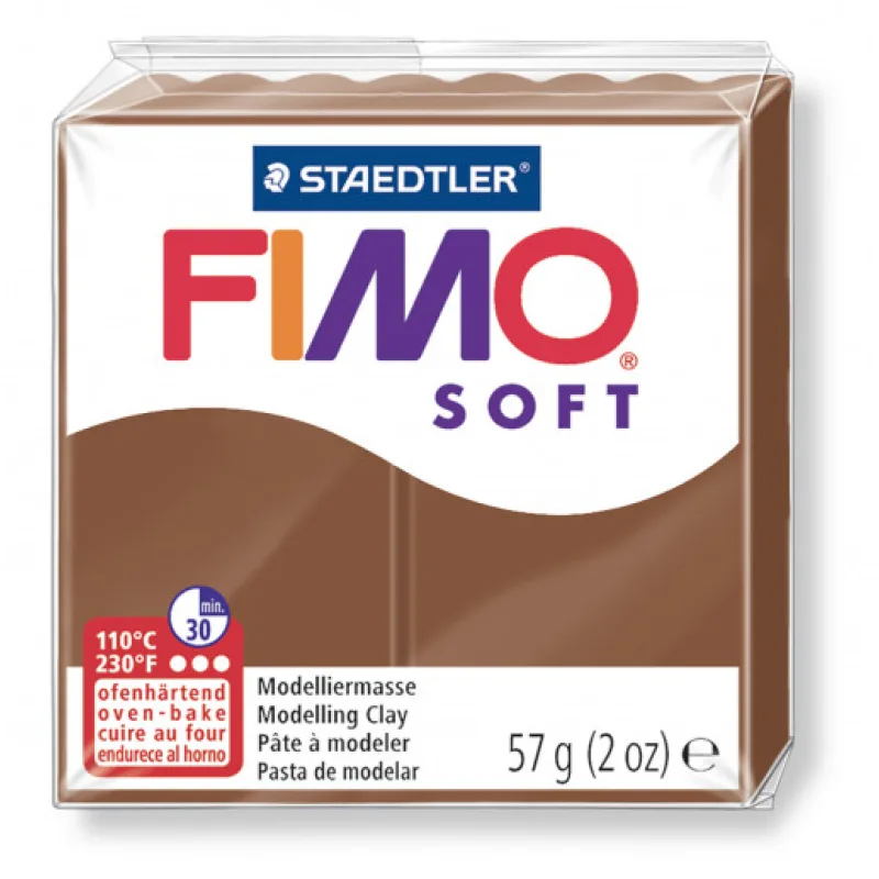 FIMO soft hnědá 57g