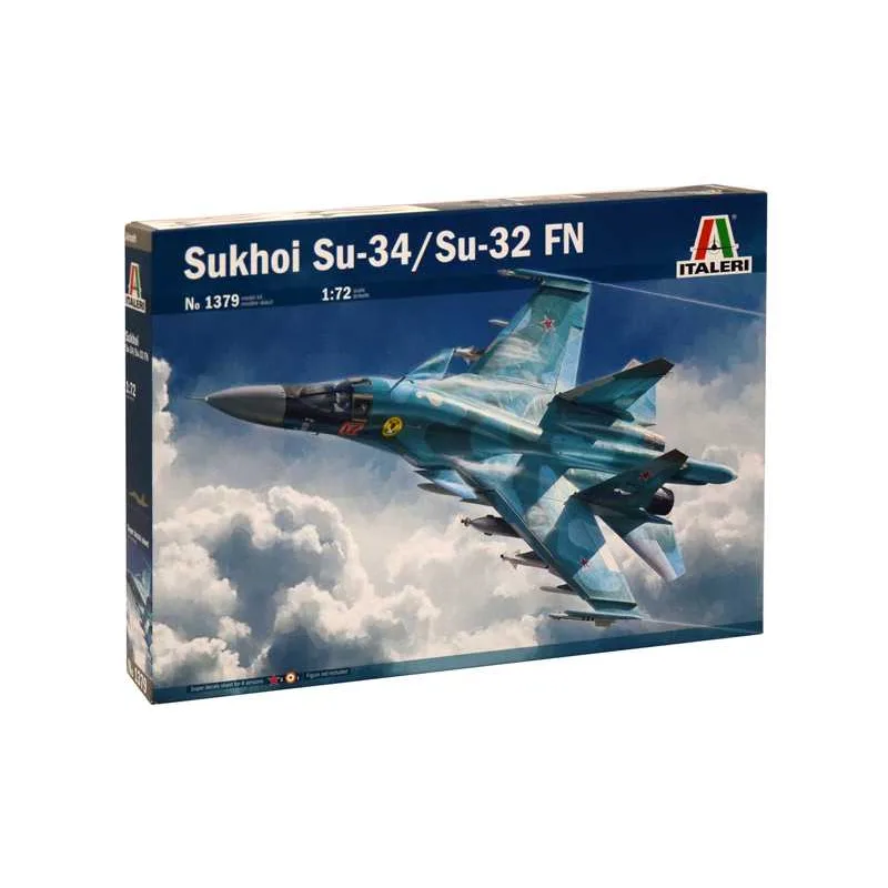 Italeri Model Kit lietadlo 1379 - SUKHOI SU-34/SU-32 FN (1:72)