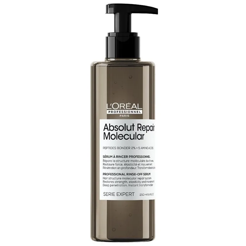 LOREAL Serie Expert Absolut Repair Molecular Rinse-Off Serum 250ml - pre značne poškodené vlasy