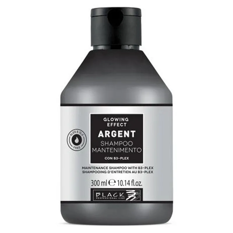 BLACK Argent Glowin Effect Shampoo 300ml - posilňujúci a obnovujúci šampón
