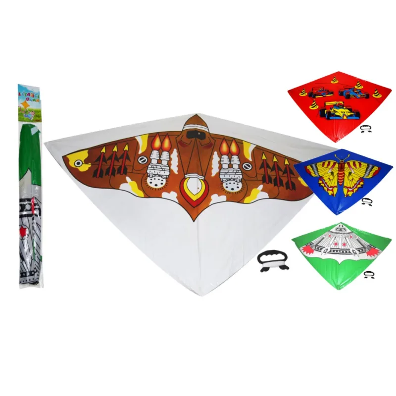 Wiky Drak plast 110x72cm asst 4 druhy v sáčku