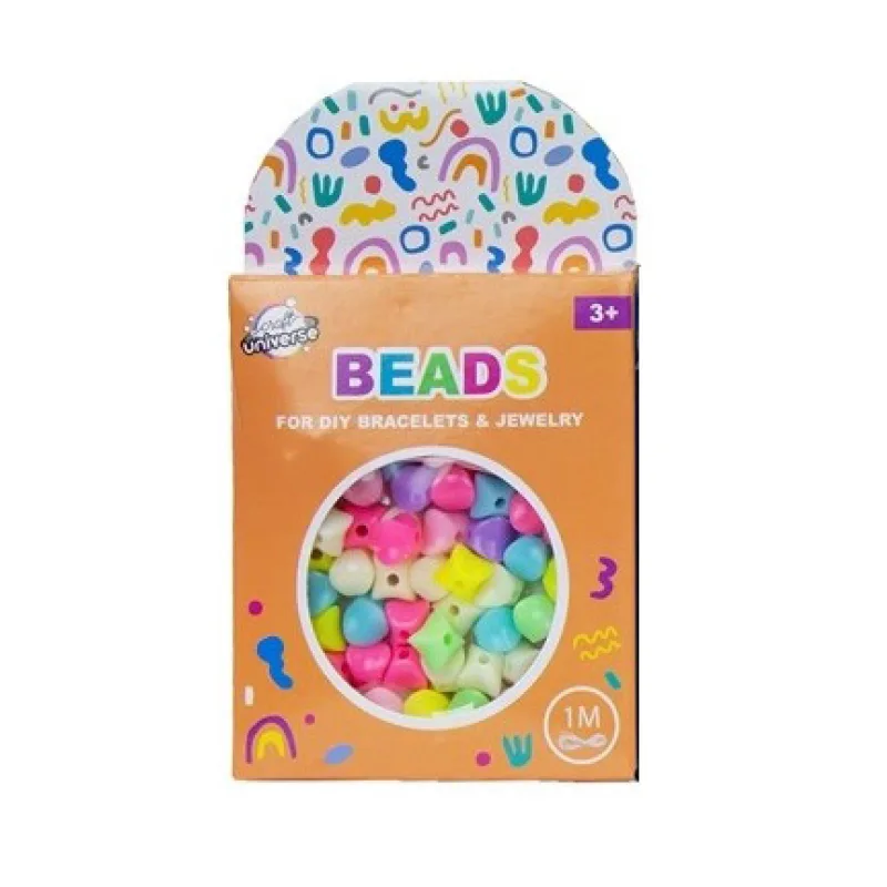 Rappa Sada korálikov - kocky + 1 meter povrázok