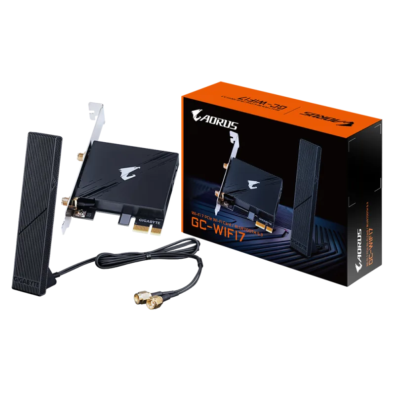 GIGABYTE PCI-E Wifi+BT 5800MBps Wi-Fi 7 BT 5.3 GC-WIFI7