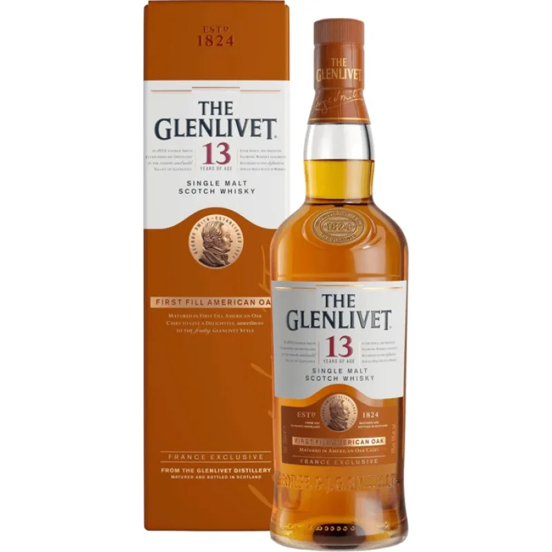 The Glenlivet 13 ročná First Fill American Oak 40% 0,7l