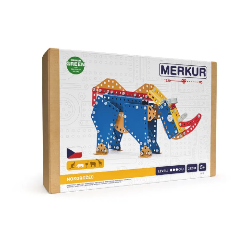 Merkur ZOO - Nosorožec, 212 dílků