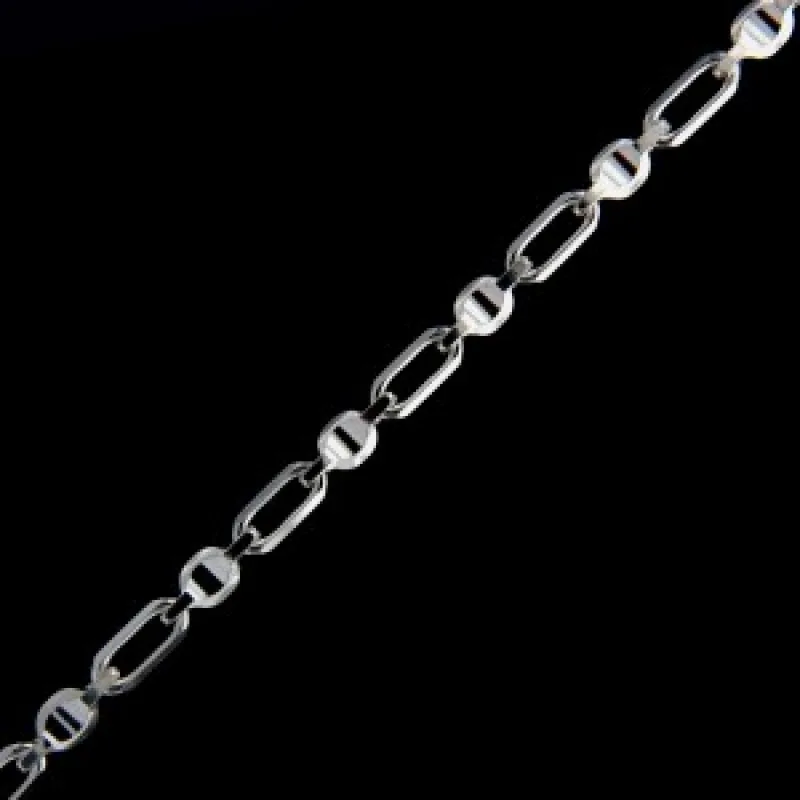 Strieborná retiazka KA MAX14RH, 19 cm, 9.60 g