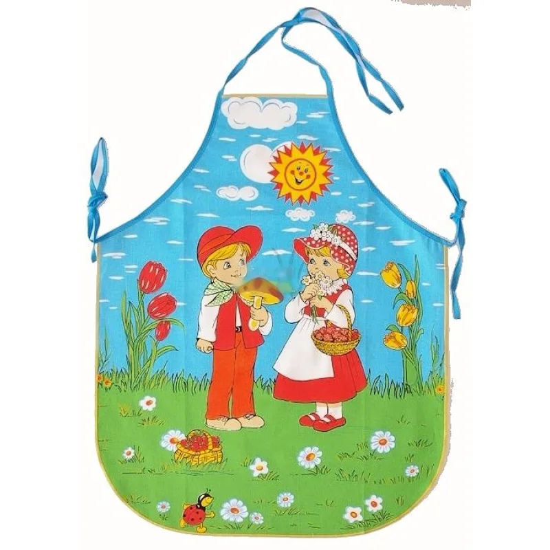 Dětská zástěrka motiv Jeníček a Mařenka