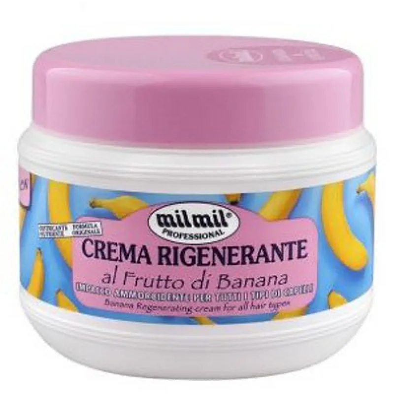 MIL MIL Banana Regeneračný krém na vlasy banán 500ml