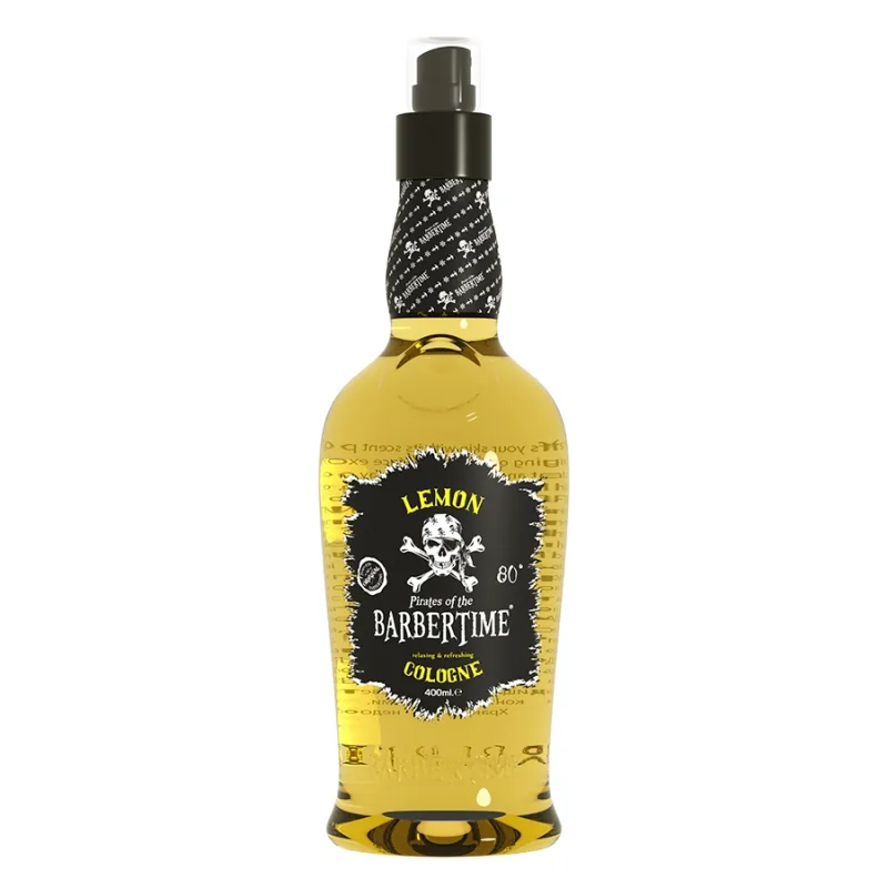 Pirates of the BARBERTIME Kolínska voda BARBERTIME Cologne Lemon 400 ml