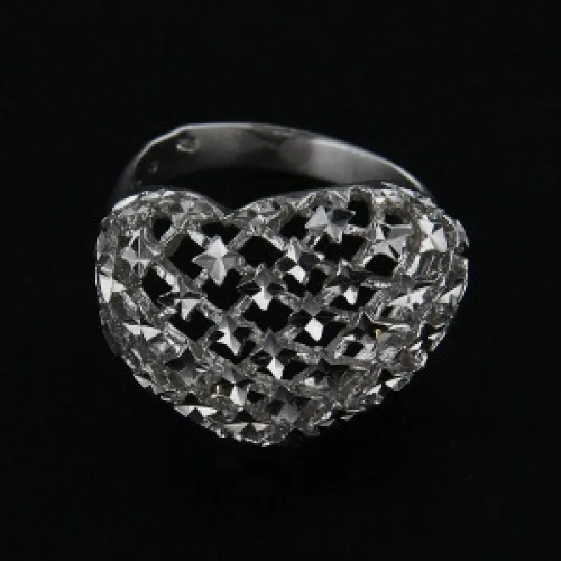 Strieborný prsteň KA R198, 52