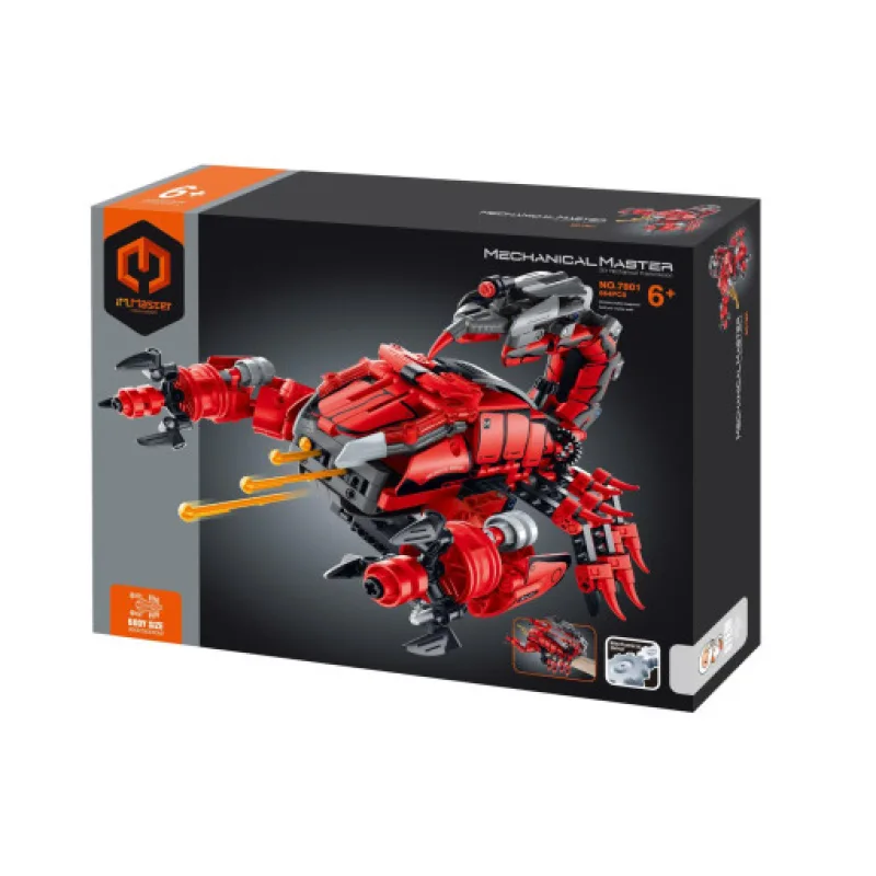 Stavebnice iM.MASTER škorpion na ruku, 664 dílků