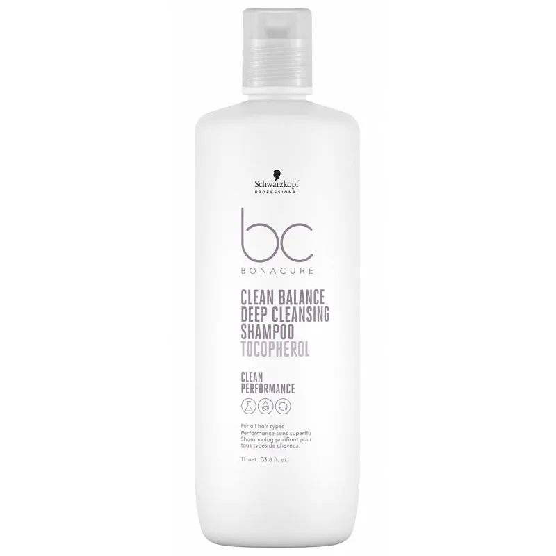 SCHWARZKOPF BC Bonacure Deep Cleansing Shampoo 1000ml - šampón na mastné vlasy