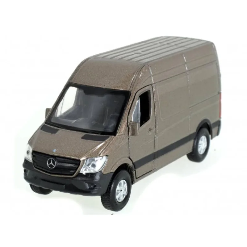 Welly Mercedes Benz Sprinter Panel Van, hnědý 1:34-39