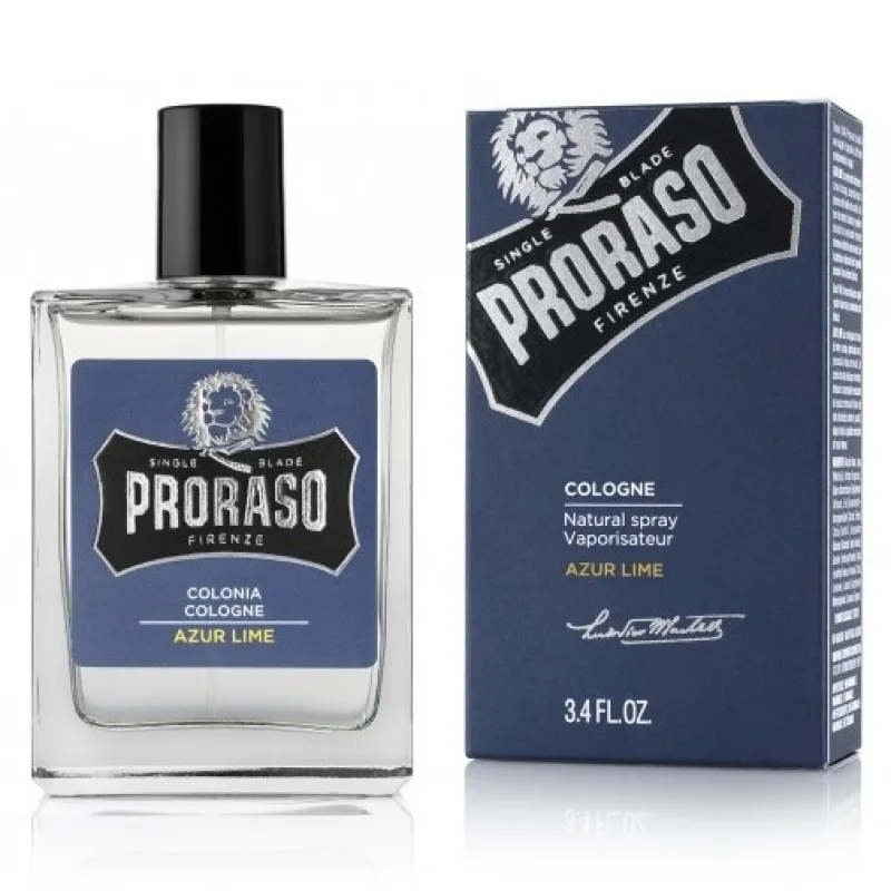PRORASO Azur Lime Kolínska s vôňou limetiek, pomarančov a mäty 100ml