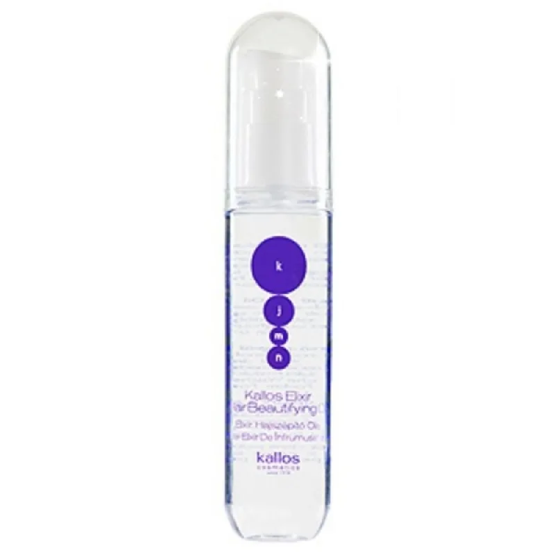 KALLOS KJMN Elixir Hair Beautifying Oil 50ml - vyživujúci vlasový olej proti štiepeniu vlasov