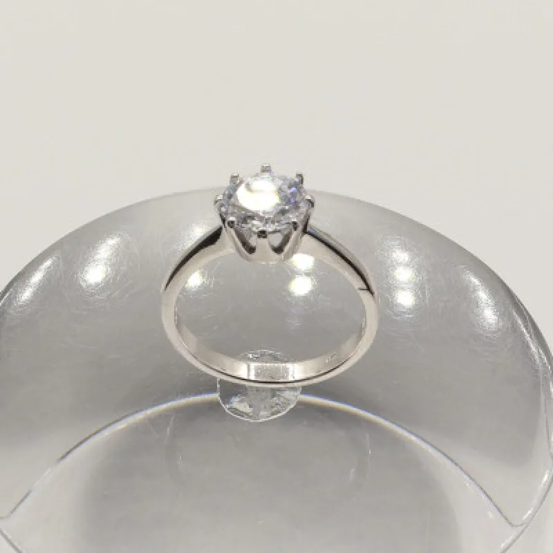 Strieborný prsteň s kameňom KA R3225, 55