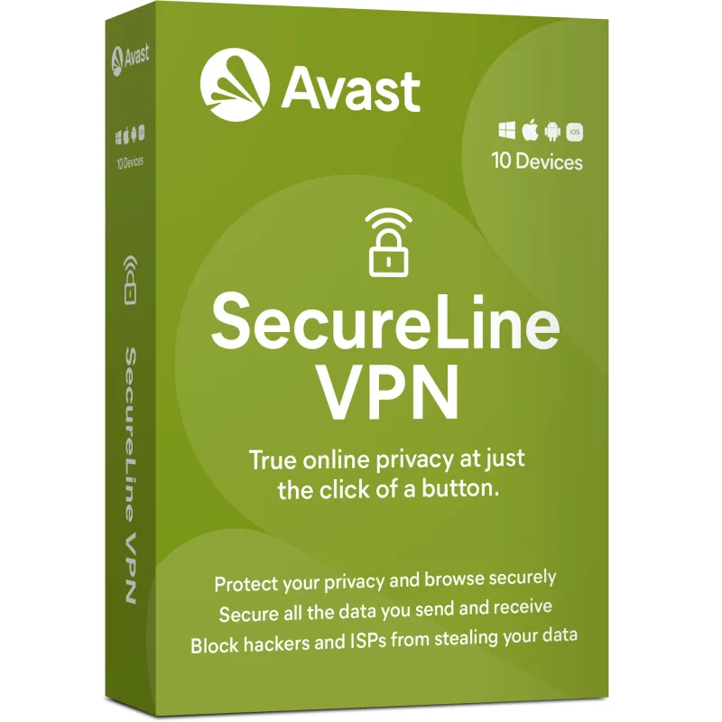 AVAST Renew SecureLine VPN Multi-device up to 10 device 3Y asm-10-36m