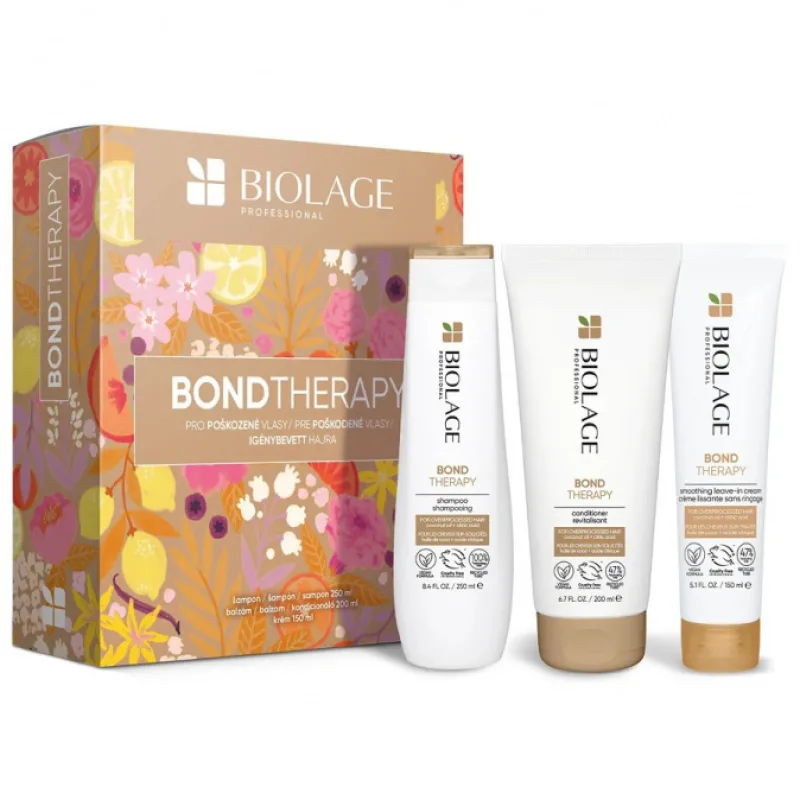 MATRIX Biolage Bond Therapy Kit - vianočný darčekový balíček pre poškodené vlasy
