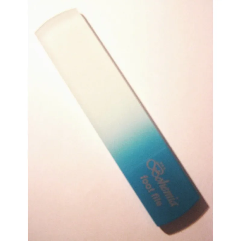 BOHEMIA CRYSTAL Škrabka na päty - dvojaká hrubosť-160mm - sv. modrá