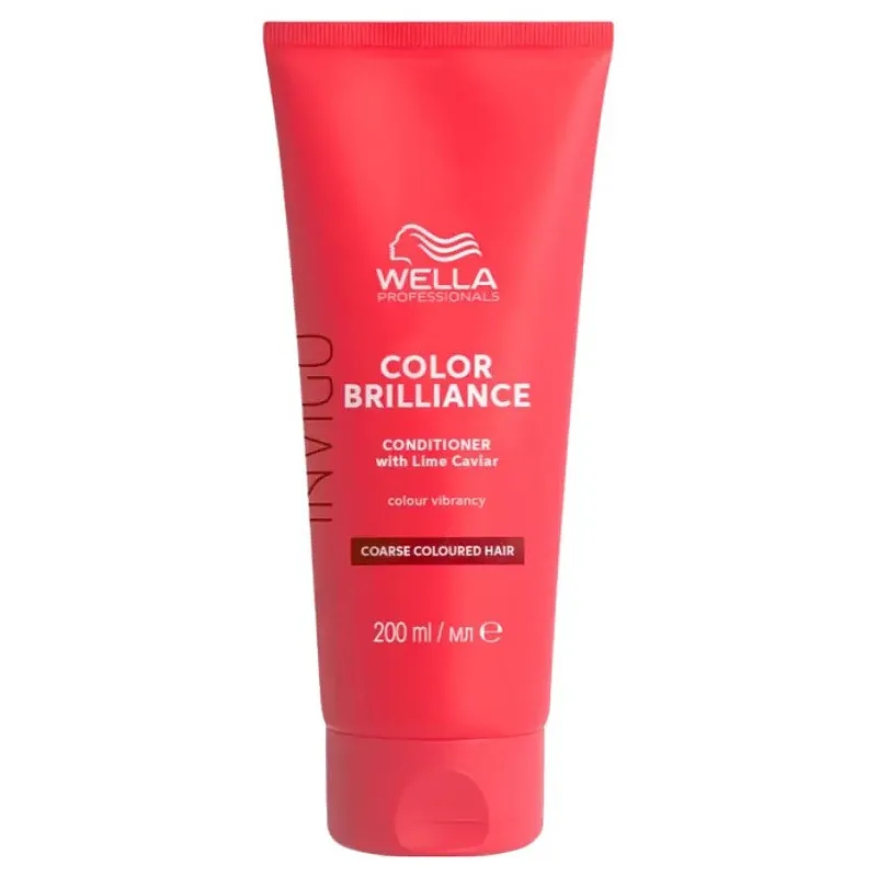 WELLA Invigo Brilliance Color Conditioner Coarse 200ml - balzám na silné farbené vlasy