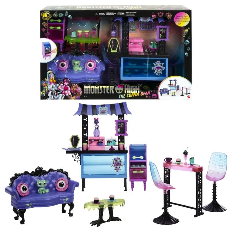 Mattel Monster High™ Kaviareň pri náhrdelníku