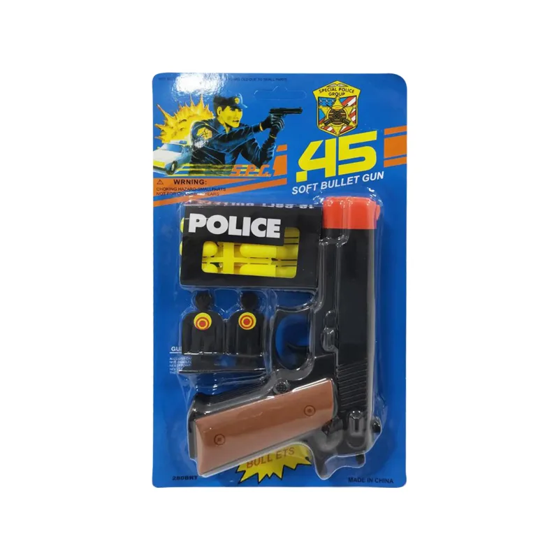 Rappa Pištoľ policajný s terčíkmi a nábojmi