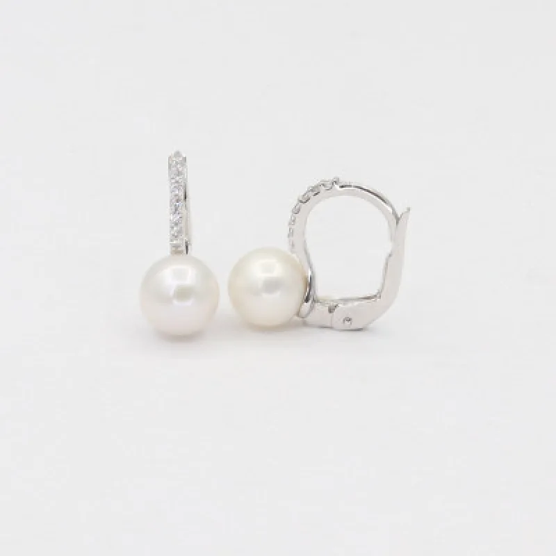 Zlaté náušnice na patent KA OR34846W, 2.15 g, 2.15 g