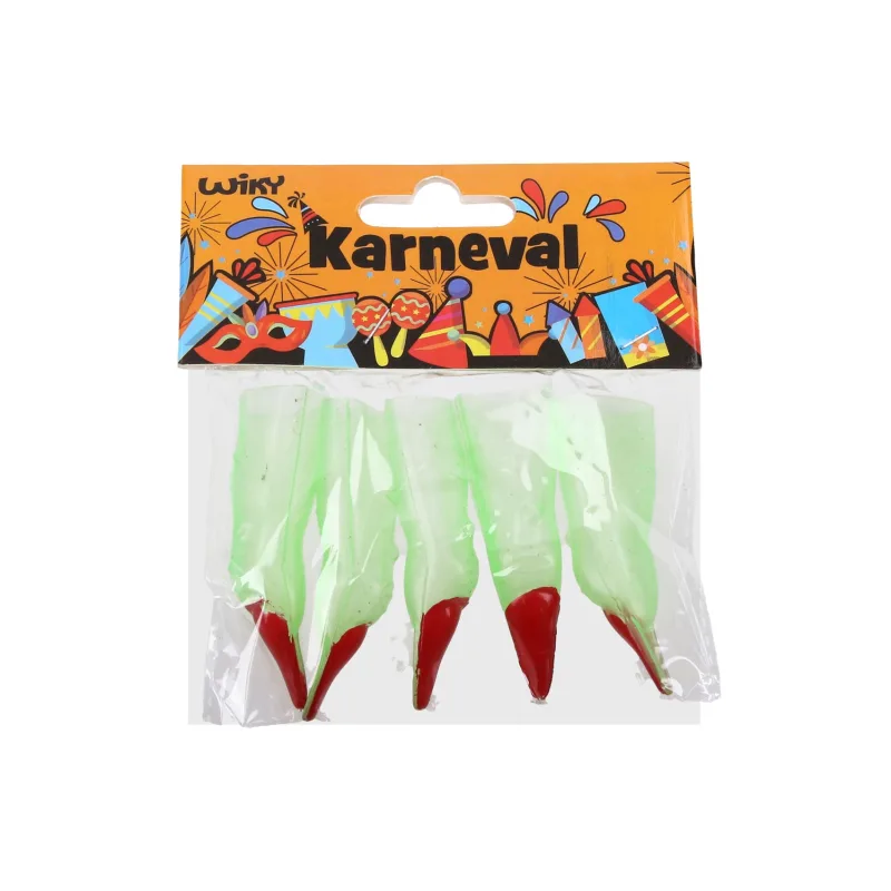 Wiky Prsty čarodejnícke 5 ks plast v sáčku karneval
