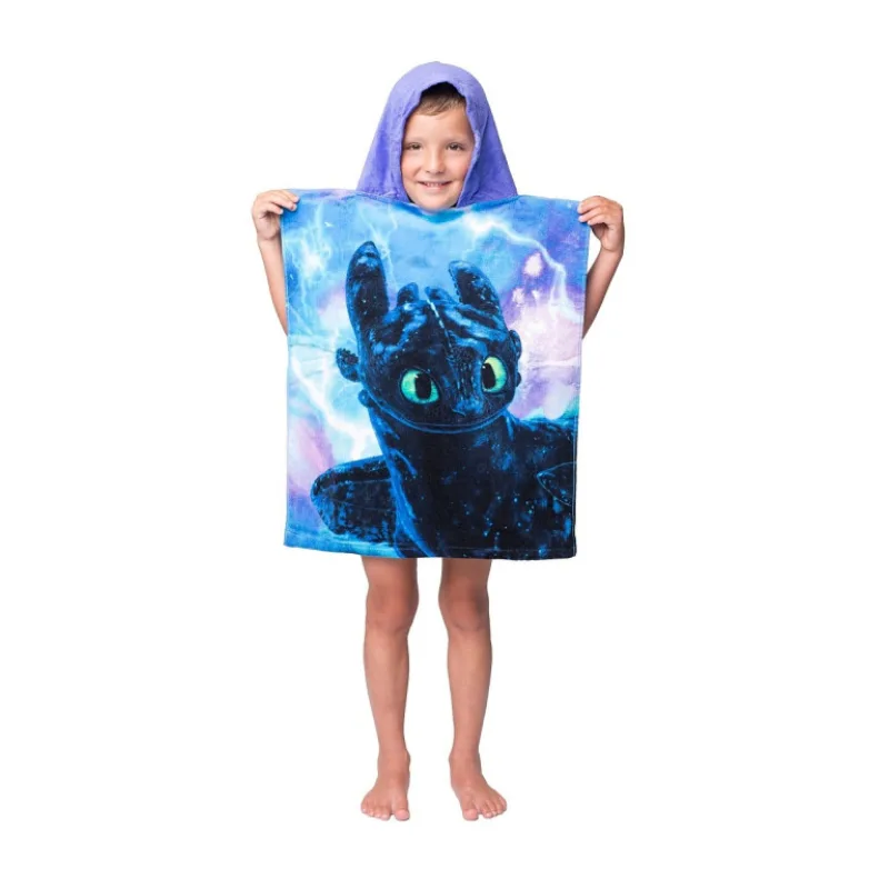 Jerry Fabrics dětské pončo Jak vycvičit draka, 50x115 cm