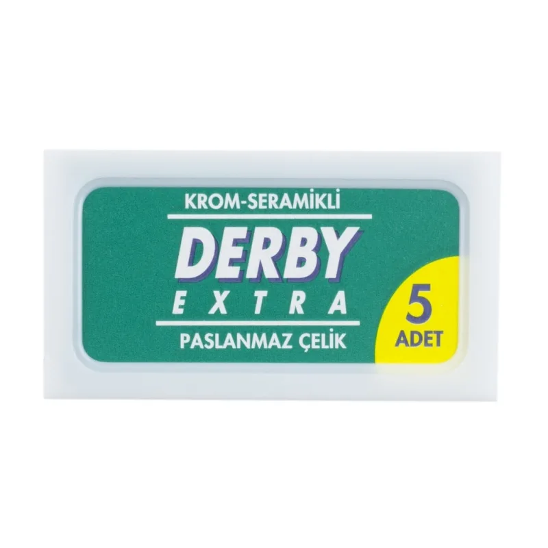OSTATNÍ VÝROBCOVIA Klasické žiletky na holenie DERBY Extra Super Stainless 5 ks