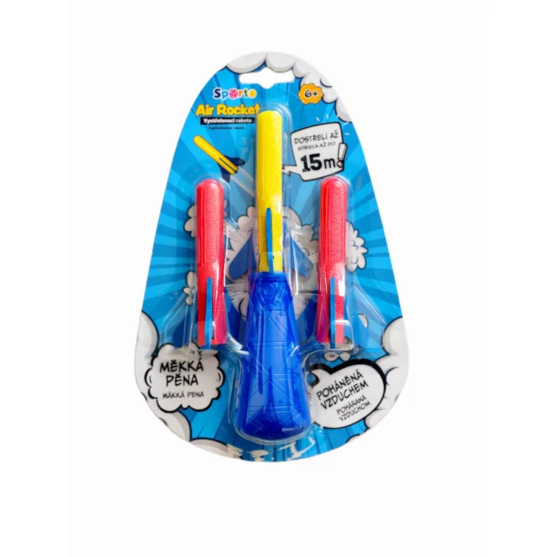 Sporto Mac Toys SPORTO Air Rocket Vzdušná raketa
