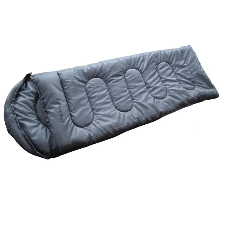 Brother Pilot 2, Dekový spací pytel s podhlavníkem 200g/m2, Šedý