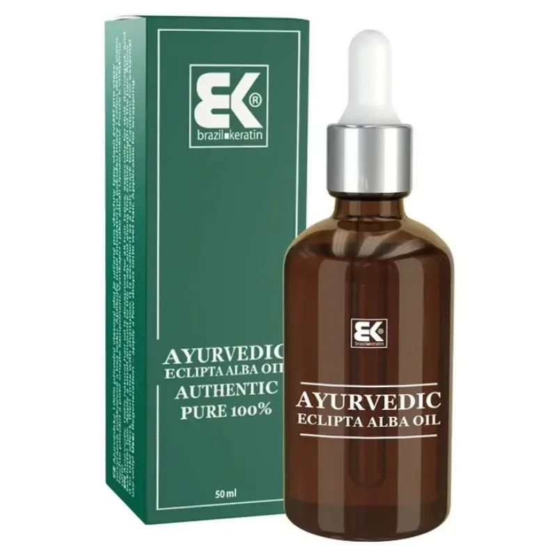 BRAZIL KERATIN Ayurvedic Eclipta Alba Oil 100ml - regeneračná olejova kôra pre rast vlasov
